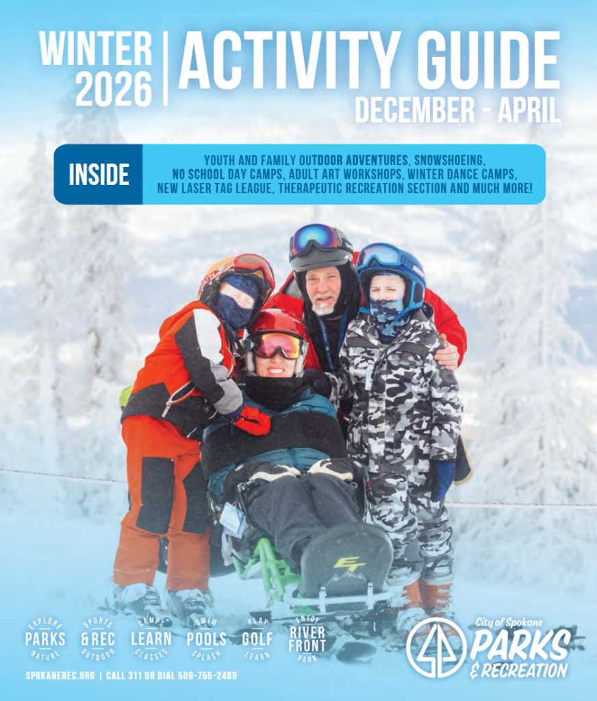 City of Spokane Winter Activity Guide cover
